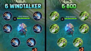 6 Windtalker Vs. 6 Blade of Despair || Which item is better? 🤔 || MLBB Comparison