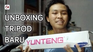 Tripod baru! - Yunteng (atau apalah itu merknya...)