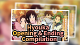 Hyouka (2012) Opening & Ending Compilation | 1080p