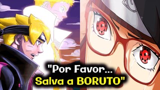 ¡PARECE CHISTE!... SARADA despierta el MANGEKYOU SHARINGAN por BORUTO