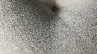 หมอนพิงกลม ใช้ผ้าฝ้ายอัดผ้ากาวและยัดไส้ด้วยนุ่น100%