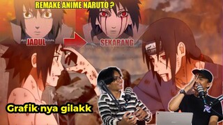 NARUTO DI REMAKE KEREN PARAHHH NO SENSOR..!! | ROAD OF NARUTO NARUTO 20th Anniversary REACTION