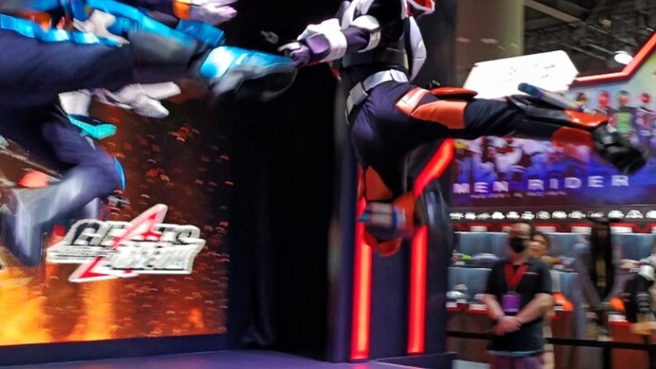 Come and see the double knights of Gochard and Polar Fox kick! (10.2 Guangzhou cicf)