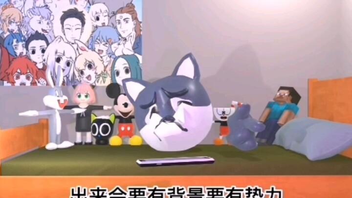 After three years of studying animation, here's the 3D version of Dog Head Sketch (4)