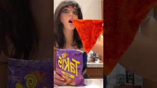 making a GIANT spicy chip