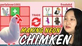 MAKING NEON CHICKEN IN ADOPT ME | WHAT PEOPLE TRADE FOR NEON CHICKEN *Roblox Tagalog*