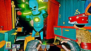 An UFO ATTACKED the Neighbor's HOUSE! 😱 My Friend was the SCARY ALIEN Neighbor! SECRET NEIGHBOR