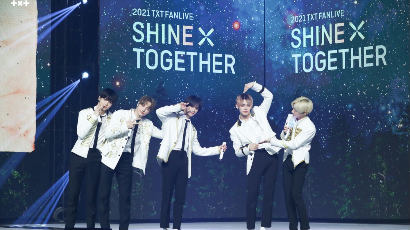 2021 TXT FANLIVE SHINE TOGETHER セット 2021 TXT FANLIVE SHINE X TOGETHER セット TXT 0 FANLIVE ⁄ Photo 「2021
