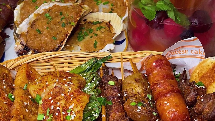 Bữa nướng đầu tiên của mùa đông: Cuộc sống ngoài thơ ca và những chân trời xa còn có cả xiên nướng n