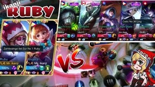 RUBY GAMEPLAY | THE BEST DUO FOR RUBY | ANNOUNCEMENT ABOUT R2 TOURNAMENT | MOBILE LEGENDS