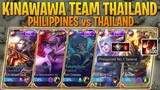 TOP 1 PH SELENA & 500 STACKS ALDOG vs TEAM THAILAND (KAWAWA!) ~ Mobile Legends