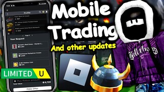 Trading On Roblox Mobile & Other NEW Updates! (ROBLOX UPDATE NEWS)
