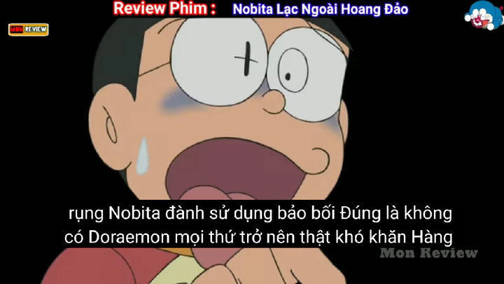 Review Doraemon tập đặc biệt - Nobita bỏ nhà tới hoang đảo [P1]