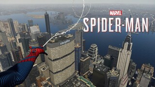 Spiderman First Person Gameplay In PS5