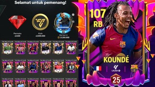 KODE REDEEM BARU GRATIS PERMATA DAN MASCHERANO! REVIEW GAMEPLAY KOUNDE 103 FC MOBILE INDONESIA!