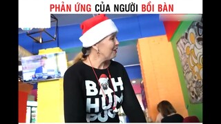 Phản ứng của bồi bàn khi được bo 1000$ part 3 #giaitri