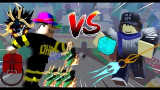 Roblox - Dưa Hấu Power vs Teenager Paul in Blox Fruits