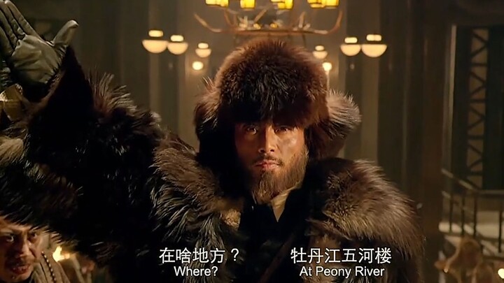 ตอนที่จางฮันยวี่ไปพึ่งพาจั่วซานเปียว เขาแลกบทสนทนากับแปดอัศวินทองด้วยศัพท์สแลงโจรอย่างเมามัน สุดยอดฝ