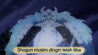 #KompetisiKreasiUnggahan4 , munculnya Shogun musim dingin di hadapan sang Lord