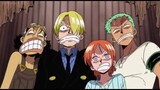 One Piece Funny Moments Luffy With Split Head And Clone Zoro