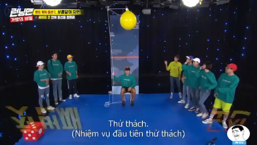 Chơi game trong running man không đau cũng ướt