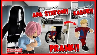 PRANK Jadi HANTU LAGI !! KALI INI BENGEK ABIS !! di Brookhaven Rp Roblox Indonesia