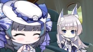 大狐狸教育小猫咪