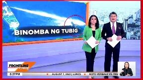 china coast guard binonba ng tubig ang Philippine coast guard