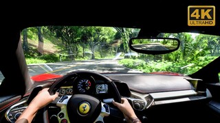 Ferrari 458 Italia POV Drive - Amazing Sound ASMR | Forza Horizon 5 | 4K