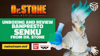 Senku Ishigami from Dr. Stone Banpresto Statue / Figure - Unboxing and Review