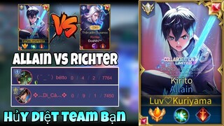 TOP Allain | Allain Vs Richter Trận Đấu Hủy Diệt Cặp Top AD Support ✓