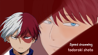 ∆todoroki shoto∆ my hero academia [speed drawwing]