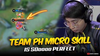 THE MICRO SKILL OF TEAM PH IS SO DAMN GOOD...🤯