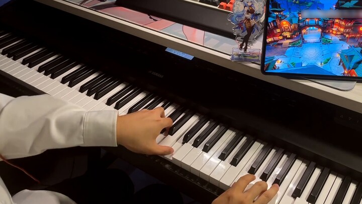 [ Genshin Impact ] Liyue BGM · Penataan piano paling indah dari "The Moon in the Cup"!