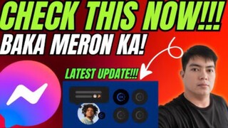 MESSENGER SETTINGS NA BAKA HINDI MO PA NA ENCOUNTER SA MESSENGER MO! | MESSENGER LATEST UPDATE