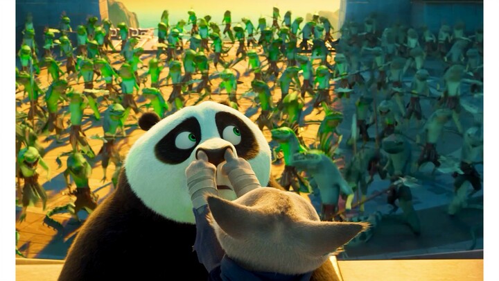 When Po becomes the Dragon Warrior, do you ever feel doubtful too?