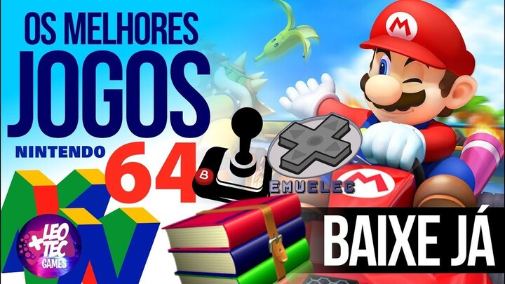 ️SENSACIONAL Nintendo64 um PACOTÃO com JOGOS espetacular para seu EMUELEC-BATOCE