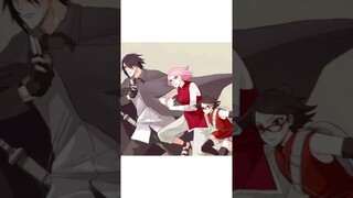 naruto family vs sasuke family funny moments #shorts #anime #narutoshippuden #viral