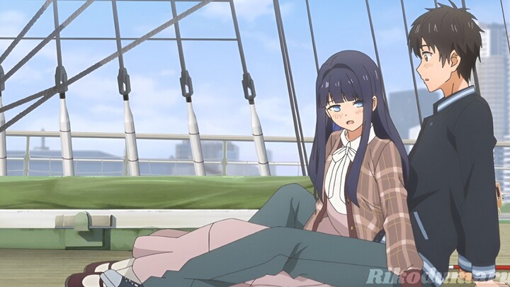 Rasa yang saling melengkapi Koharu dan Kakeru - Anime Toumei na Yoru ni Kakeru Kimi to, Me ni Mienai
