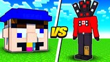 Jeffy vs Marvin SPEAKERMAN House Battle in Minecraft!