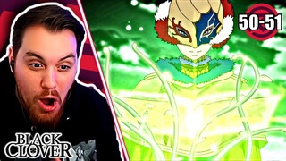 VANGEANCE POWER REVEALED?! || BLACK CLOVER Episode 50 and 51 REACTION + REVIEW
