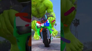 ULTRON KIDNAPS SHE-HULK 😱😵‍💫 || #shots #gta5