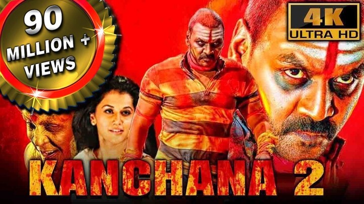 Kanchana 2 (4K ULTRA HD) | साउथ की जबरदस्त हॉरर मूवी | Raghava Lawrence, Taapsee Pannu, Nithya Menen