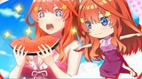 The first online release [PC transplant] The Quintessential Quintuplets ∬ ~ Summer Memories are also divided into five equal parts~ (with game)