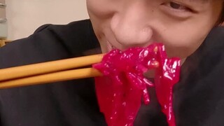 Dragon Fruit and Potato Shreds