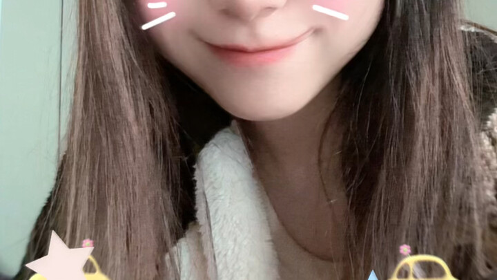 Can eat and sleep well—no wonder you're a pig, hehe!