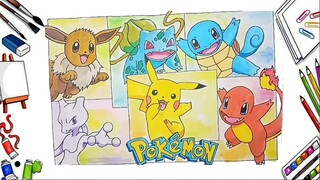 Menggambar POKEMON Yang Gampang