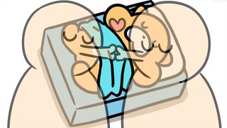 It's late at night, and this is the 1754th second I can't sleep