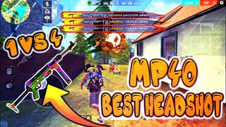 Auto Headshot | best mp40 moments drag headshot free fire