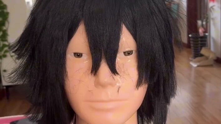 Super detailed Iguro Xiaoban wig process (bushi